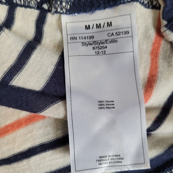 Quicksilver QSW Inlet Stripe Maxi Dress Size Women's Medium - Picture 11 of 11